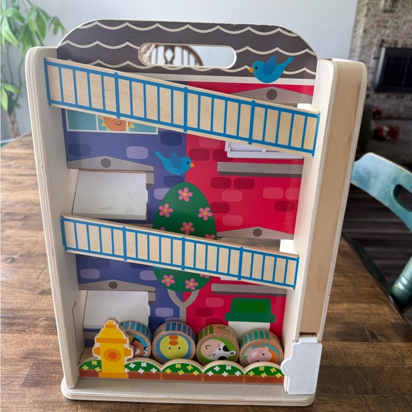 Melissa & Doug Tots Townhouse/Barn - Picture 1 of 5